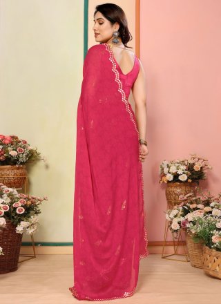 Rangoli Classic Sari with Print Work