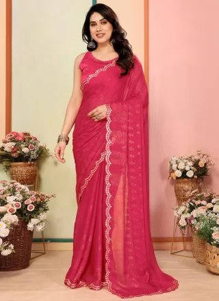 Rangoli Classic Sari with Print Work