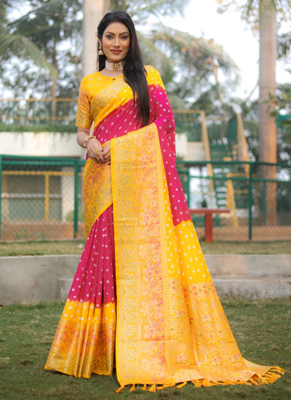 Buy online Yellow Cotton Petticoat from ethnic wear for Women by