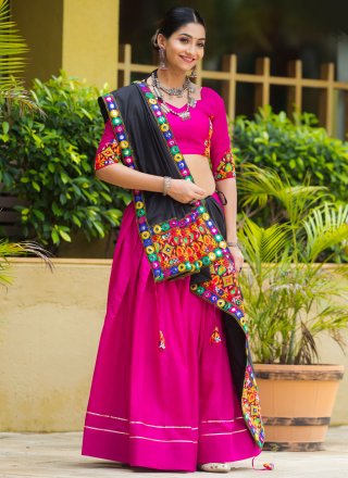 Rani Cotton Readymade Lehenga Choli