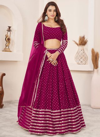 Rani Georgette Lehenga Choli