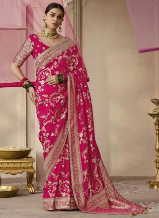 Rani Viscose Trendy Saree with