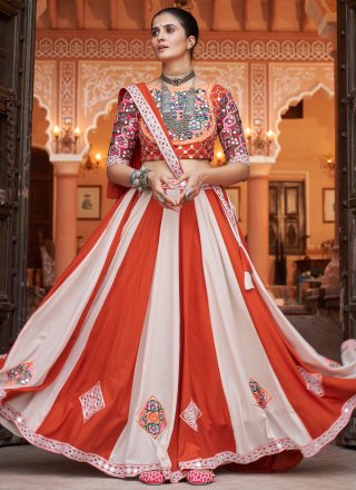 Rayon Readymade Lehenga Choli In Multi Colour