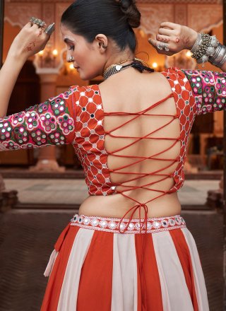 Rayon Readymade Lehenga Choli In Multi Colour