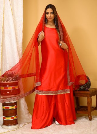 Red bridal hot sale punjabi suit