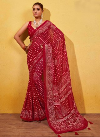 Buy Maroon Heavy Embroidered Classic Designer Banarasi Silk Sari | Designer  Sarees
