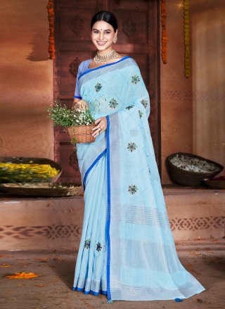 Buy Cream Sarees for Women by Indie Picks Online | Ajio.com