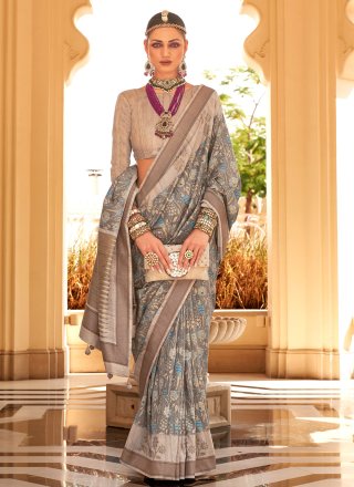 Pure silk party wear saree best sale