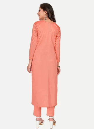 Silk Designer In Orange