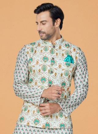 Superb Multi Colour Polyester Nehru Jackets
