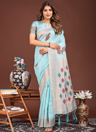 Buy Online Chiffon Contemporary Saree : 270852 -