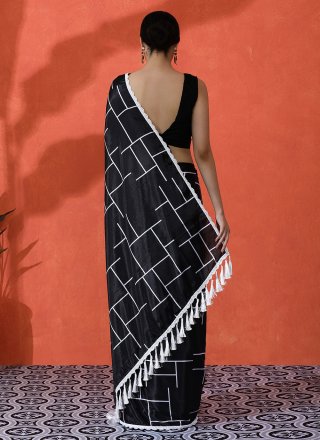 Black Chinon Classic Sari