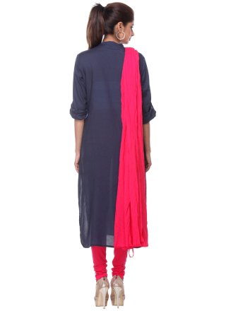 Blue Cotton Readymade Style with
