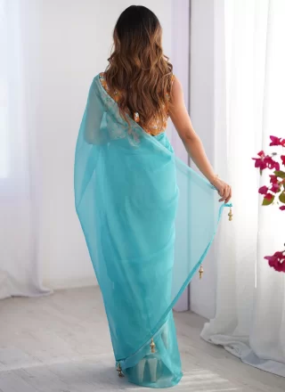 Burburry Classic Sari In Plain