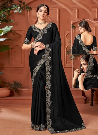 Chiffon Classic Saree with Hand Work
