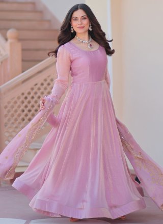 Chiffon  Designer Gown