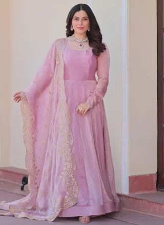 Chiffon  Designer Gown