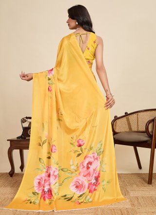Chinon Classic Sari In Yellow