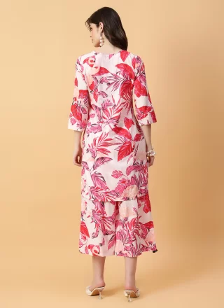 Cotton Casual Kurti with Print Work