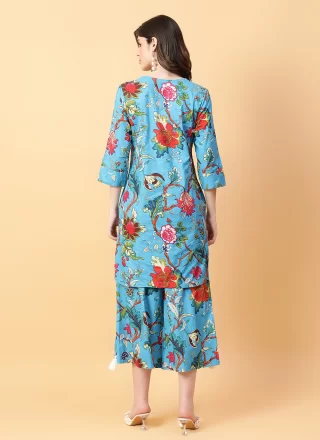 Cotton Designer Kurti with Print Work