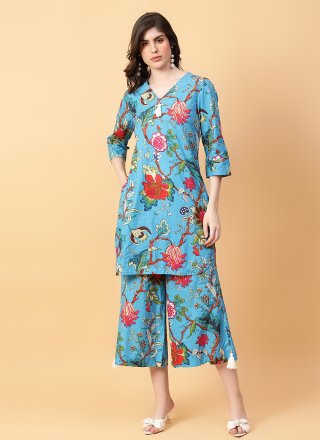 Cotton Designer Kurti with Print Work