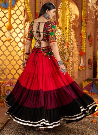 Cotton Readymade Lehenga Choli In Multi Colour