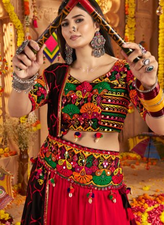 Cotton Readymade Lehenga Choli In Multi Colour