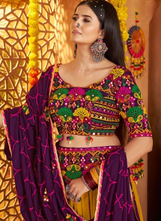 Cotton Readymade Lehenga Choli In Multi Colour