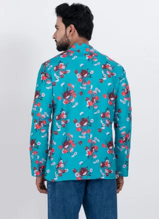 Cotton Short Kurta In Multi Colour