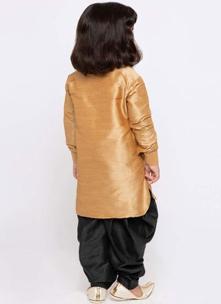 Cream Dupion Silk Kurta Pyjama