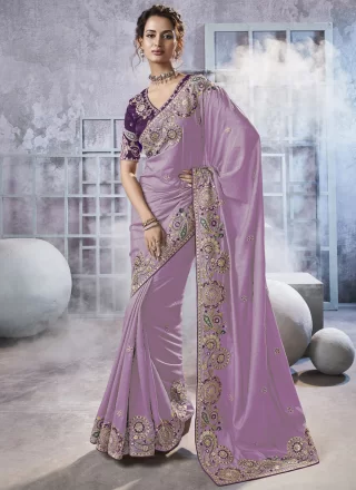 Shop Online Embroidered and Mirror Work Chinon Salwar Suit In Orange :  277666 - Salwar Kameez