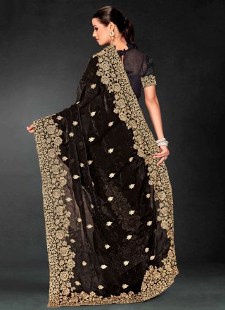 Fandy Classic Sari In Black