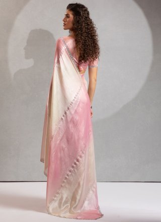 Fandy Classic Sari In Pink Color