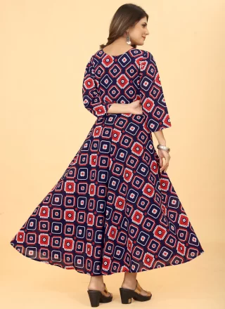 Faux Georgette Party Wear Kurti