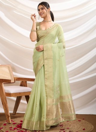 Buy Foil Print Trendy Saree Online : 257132 - Buy Foil Print Trendy Saree Online : 257132 -