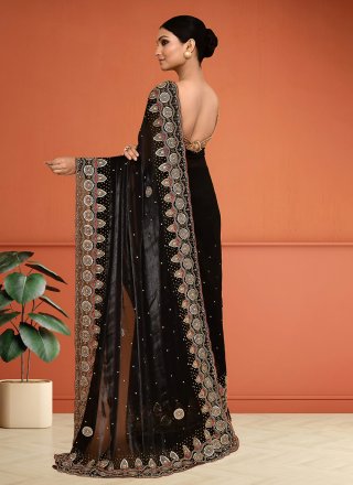 Hand Work JIMMY CHU Classic Sari In Colour