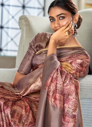 Handloom Silk Classic Saree with Weaving Work