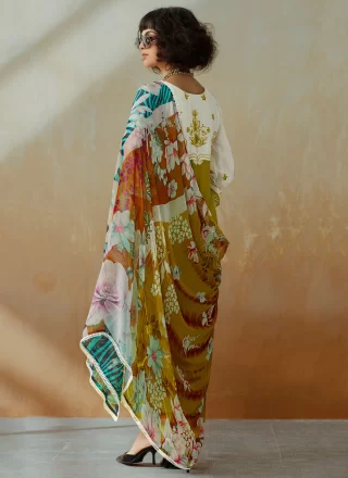 Immaculate Green Muslin Salwar Suit