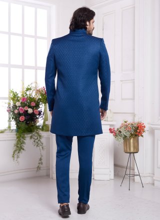 Imported Indo Western In Blue Color