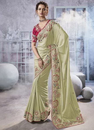 Buy Jacquard Woven Designer Traditional Saree Online : 138433 -