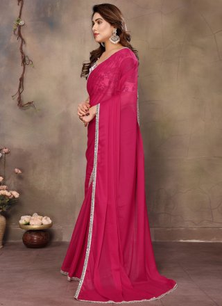 Lavish Rani Georgette Trendy Saree