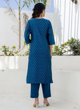 Morpeach Chanderi Silk Salwar Suit