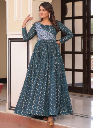 Morpeach Jacquard, Print and Weaving Work Jacquard  Designer Gown