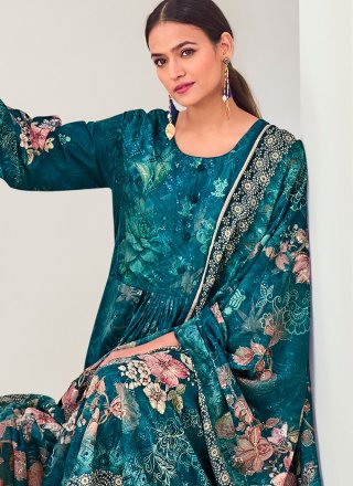 Morpeach Muslin Salwar Suit