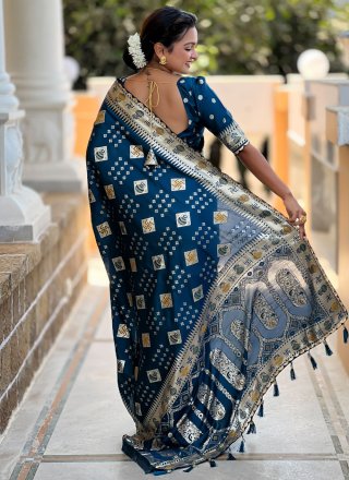 Morpeach Pure Dola Designer Sari