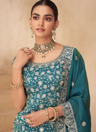 Morpeach Shimmer Salwar Suit