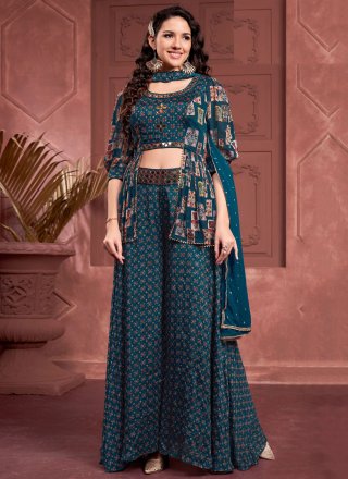 Morpeach Silk Salwar Suit 