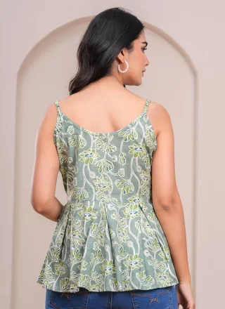 Multi Colour Rayon Designer Kurti