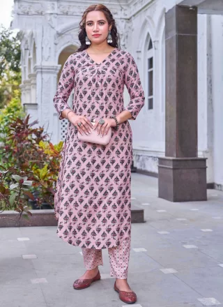 Multi Colour Rayon Designer Kurti with Print Work