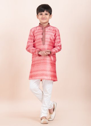Mystical Multi Colour Cotton Kurta Pyjama